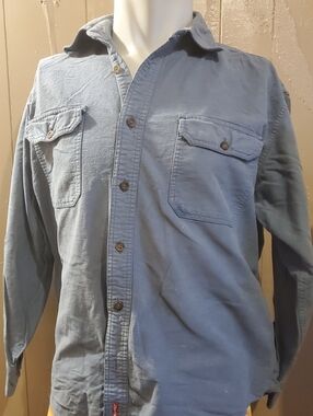 Levi's Heavyweight Blue Flannel Shirt